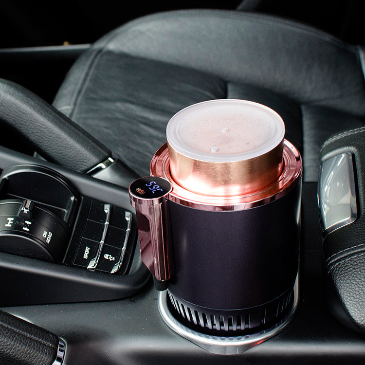 2 In 1 Car Heating Cum Cooling Cup Mini Car Refrigerator