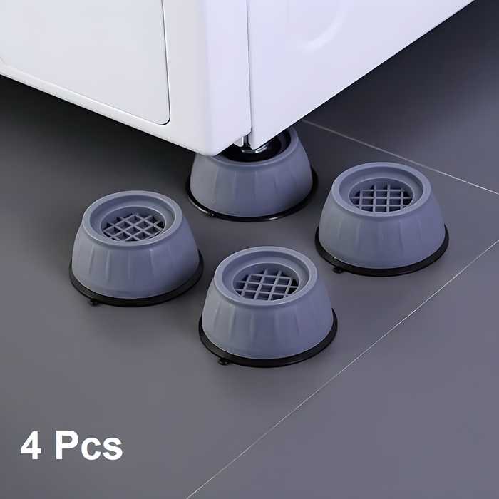 Anti Vibration Pad - 4 Pcs Shock Proof Feet For Washer (4 Units)